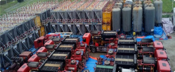Acid fracturing series products for oil and gas wells