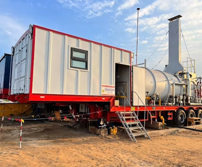 13T vehicle mounted steam injection boiler