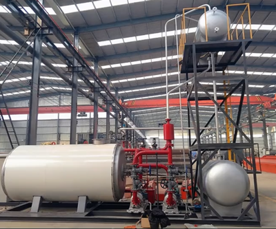 Heat transfer oil furnace